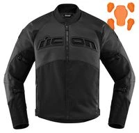 Icon Contra 2 Perforated Leather Jacket
