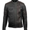 Scorpion 1909 Leather Jacket 2 Scorpion 1909 Leather Jacket -Hit-Air Shop 1909 JKT black front 5