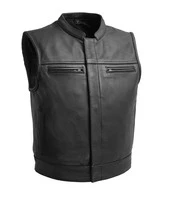 First Manufacturing Lowrider Leather Vest