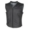 Helite Custom Vest -Hit-Air Shop helite leather custom vest front